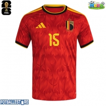 Belgia Thomas Meunier #15 Hjemmedrakt VM 2026 Kortermet